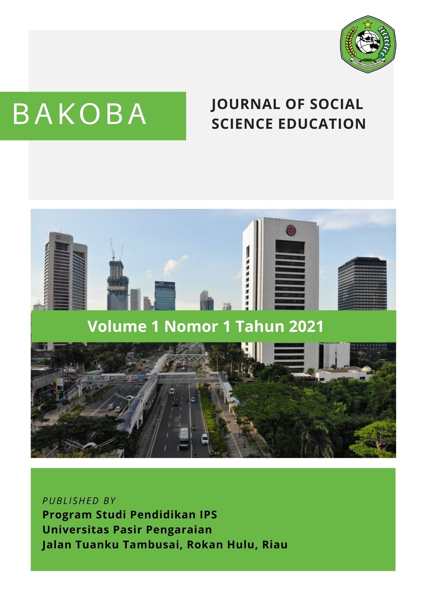 					View Vol. 1 No. 1 (2021): Bakoba : Journal of Social Science Education
				