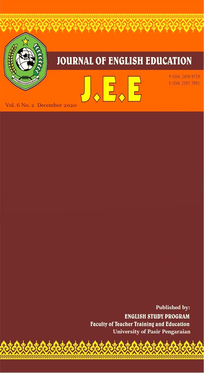 JEE (Journal of English Education)