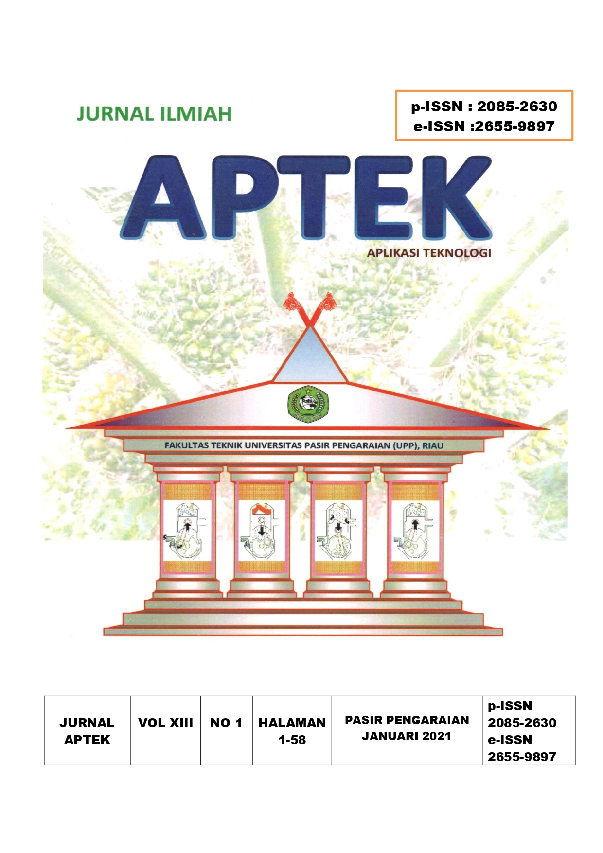 					View Jurnal Apliksai Teknologi (APTEK): Volume 13, No. 01, Januari 2021
				
