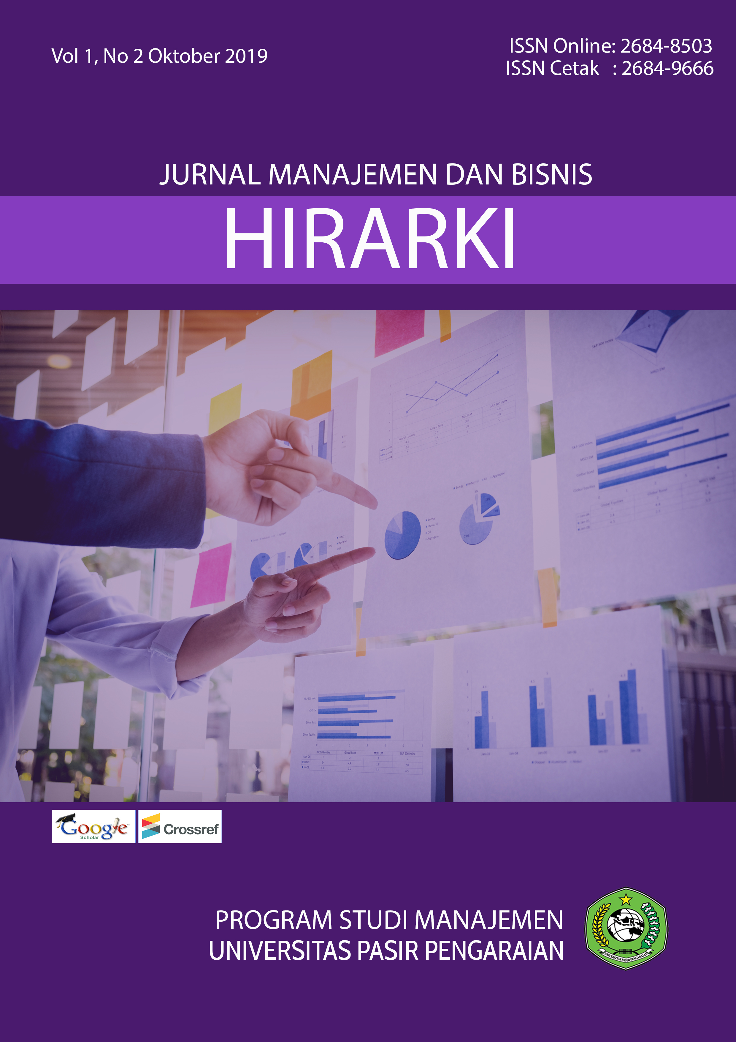 					View Vol. 1 No. 2 (2019): Hirarki : Jurnal Ilmiah Manajemen dan Bisnis
				
