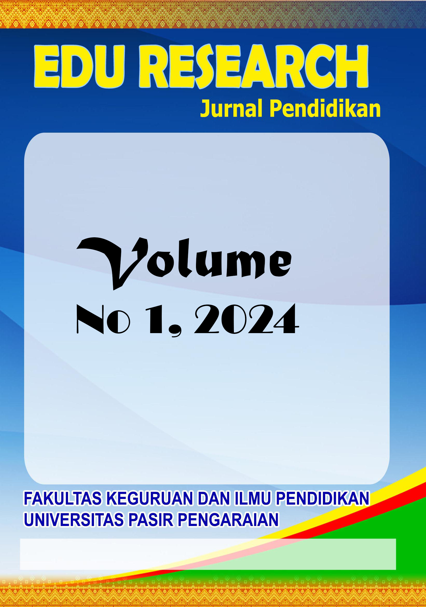 					View Vol. 13 No. 1 (2024): Jurnal Edu Research
				