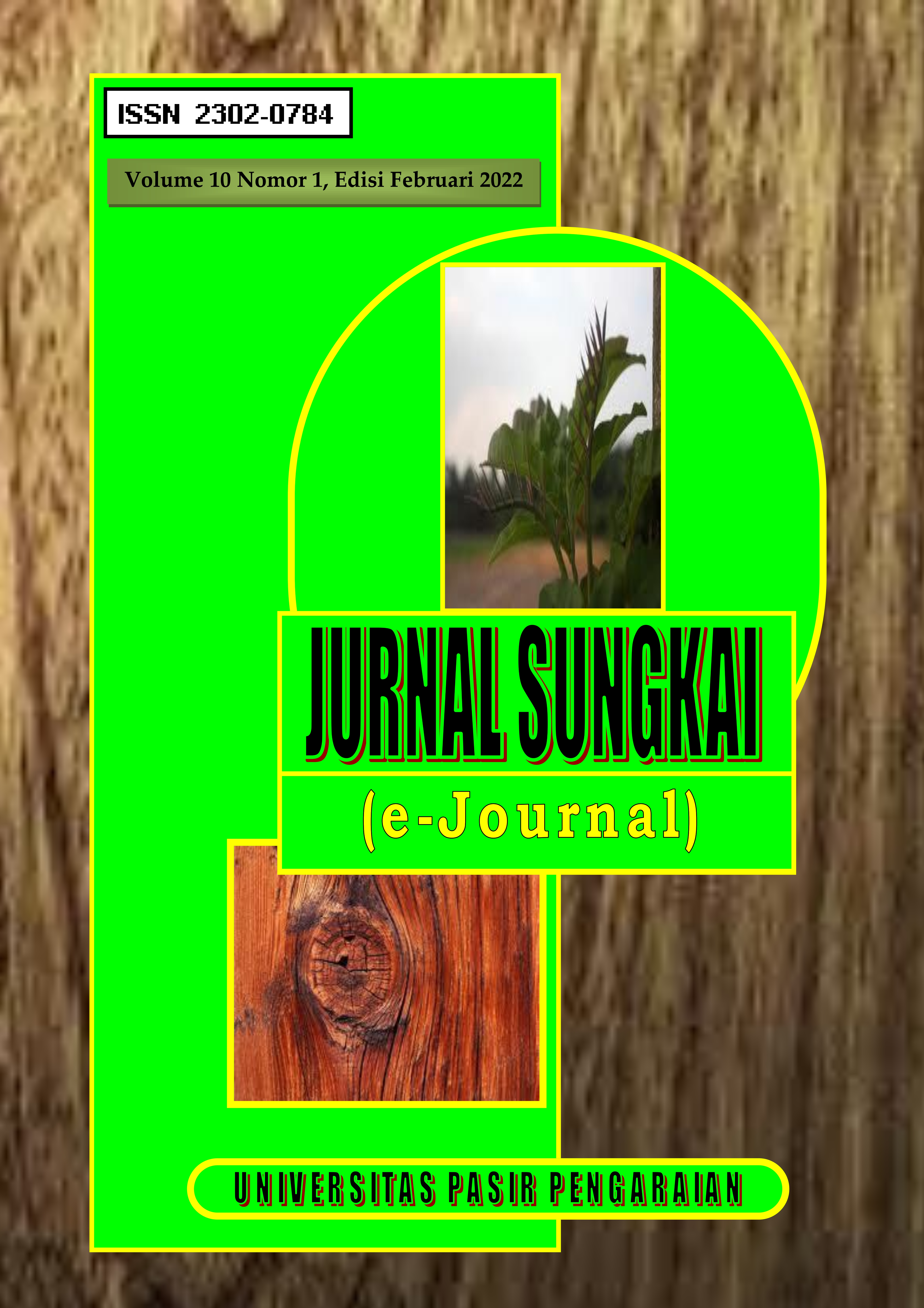 					View Vol. 10 No. 1 (2022): Jurnal Sungkai (e-Journal)
				