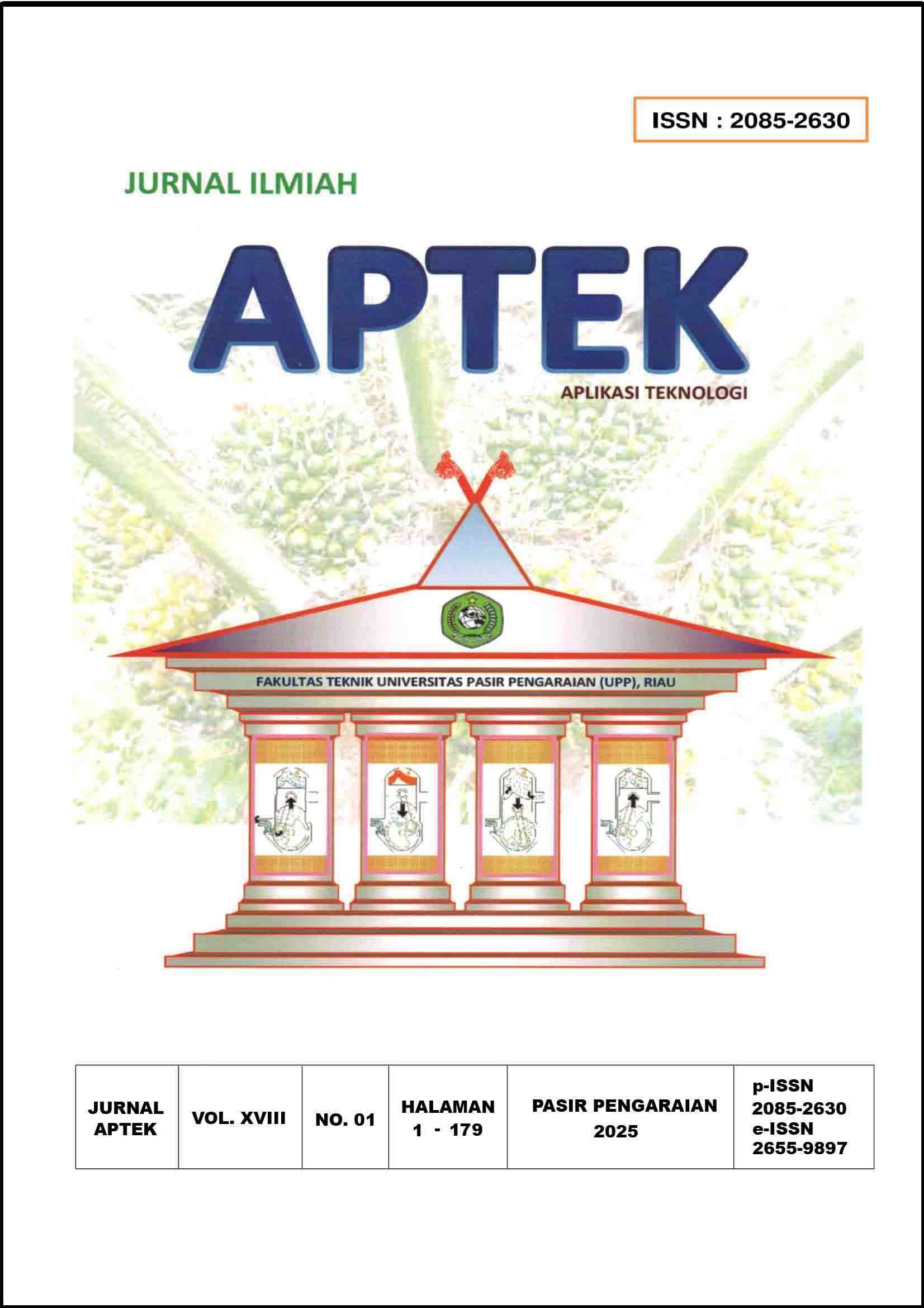 					View Vol. 18 No. 1 (2025): Jurnal Apliksai Teknologi (APTEK): Volume 18, No. 01, Desember 2025
				