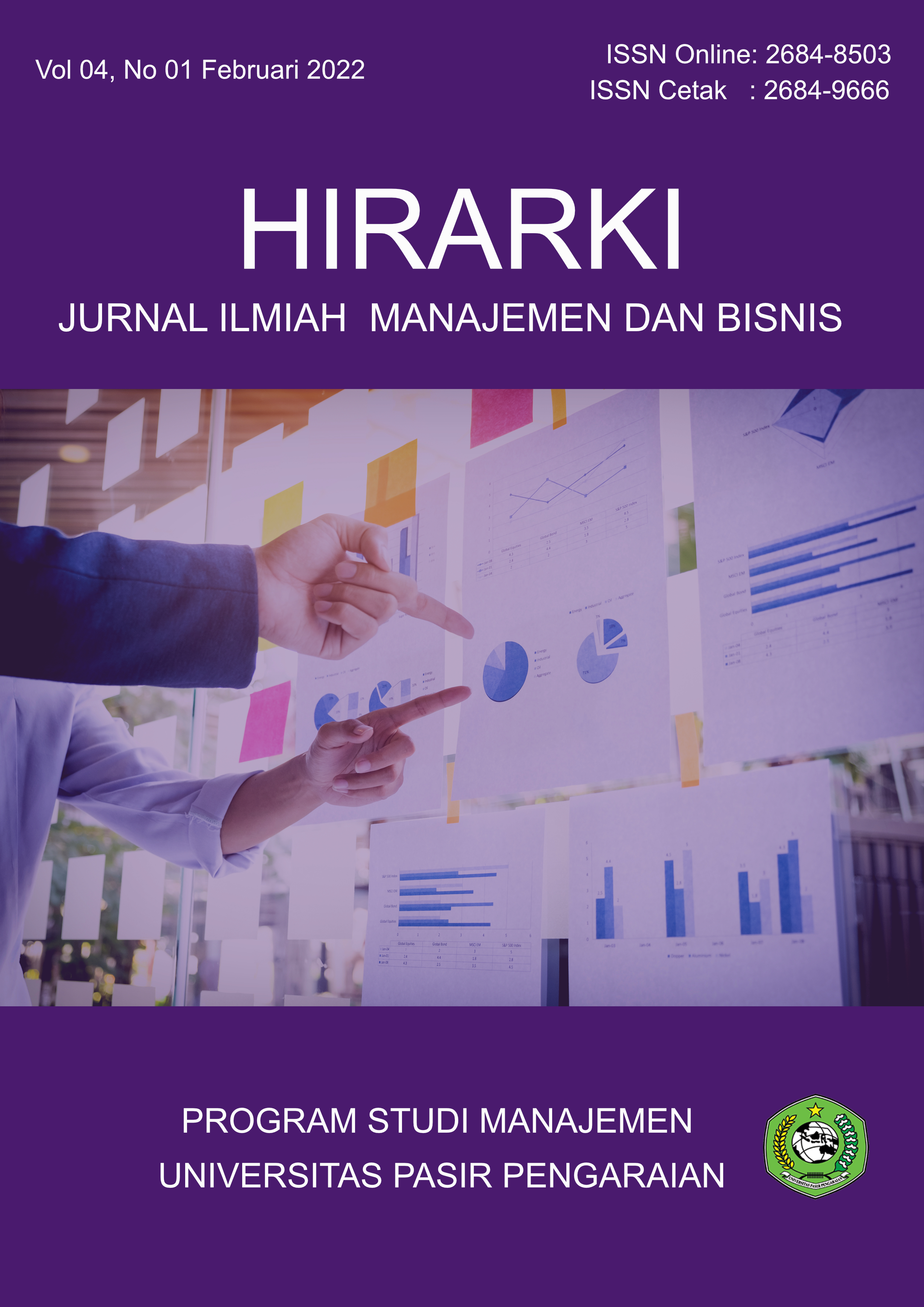 					View Vol. 4 No. 1 (2022): Hirarki : Jurnal Ilmiah Manajemen dan Bisnis
				